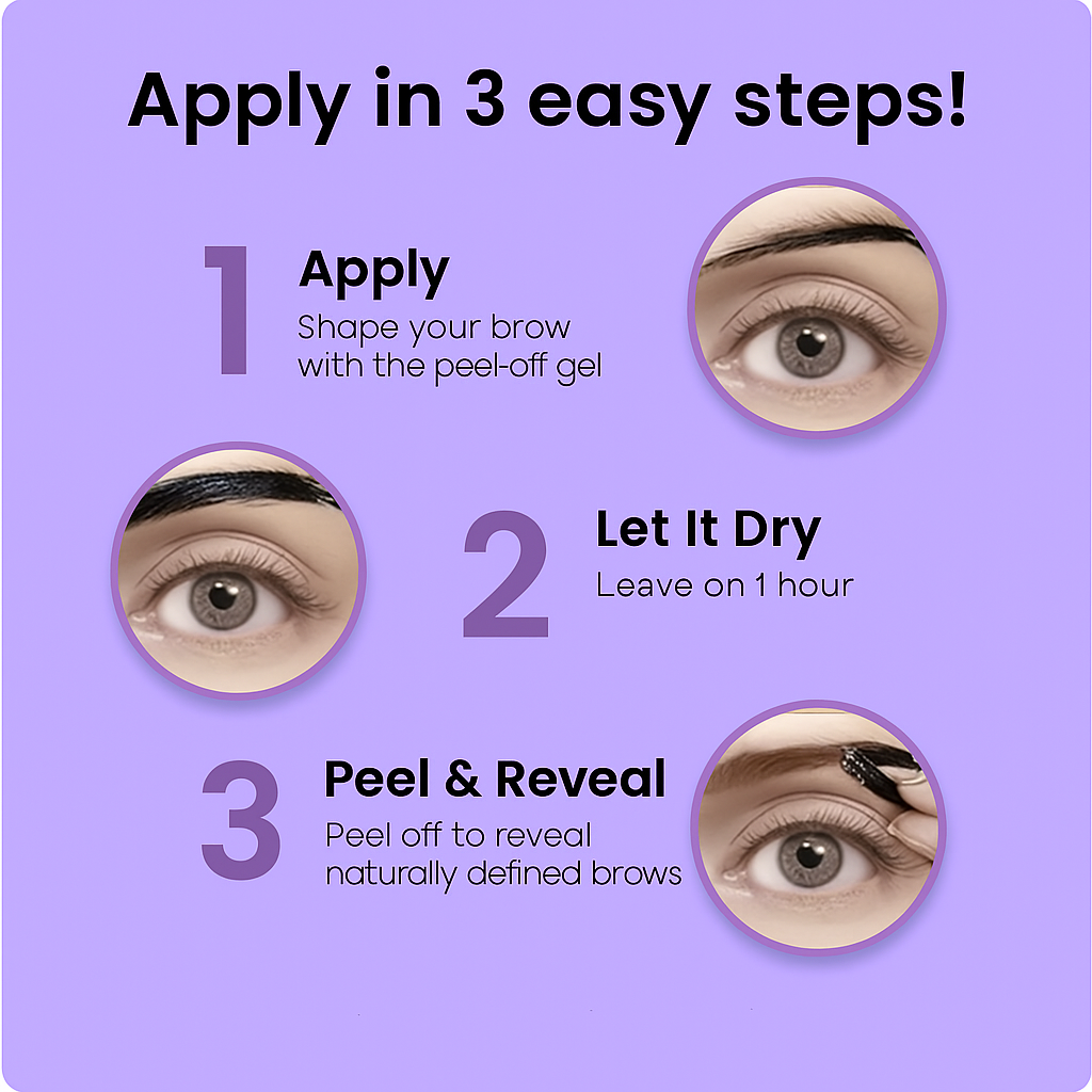 Peel Off EyeBrow Gel