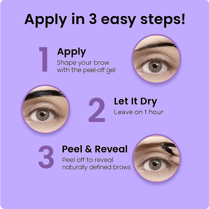 Peel Off EyeBrow Gel